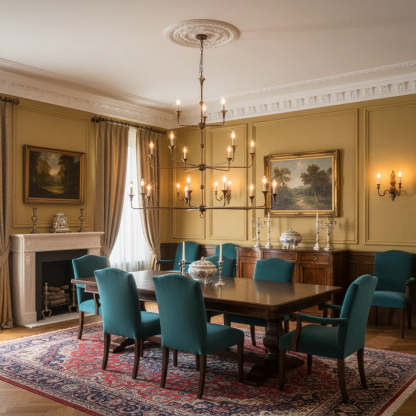 Axis Brass Chandelier