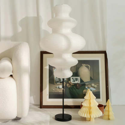 Hakka Sculpted Paper Floor Lamp