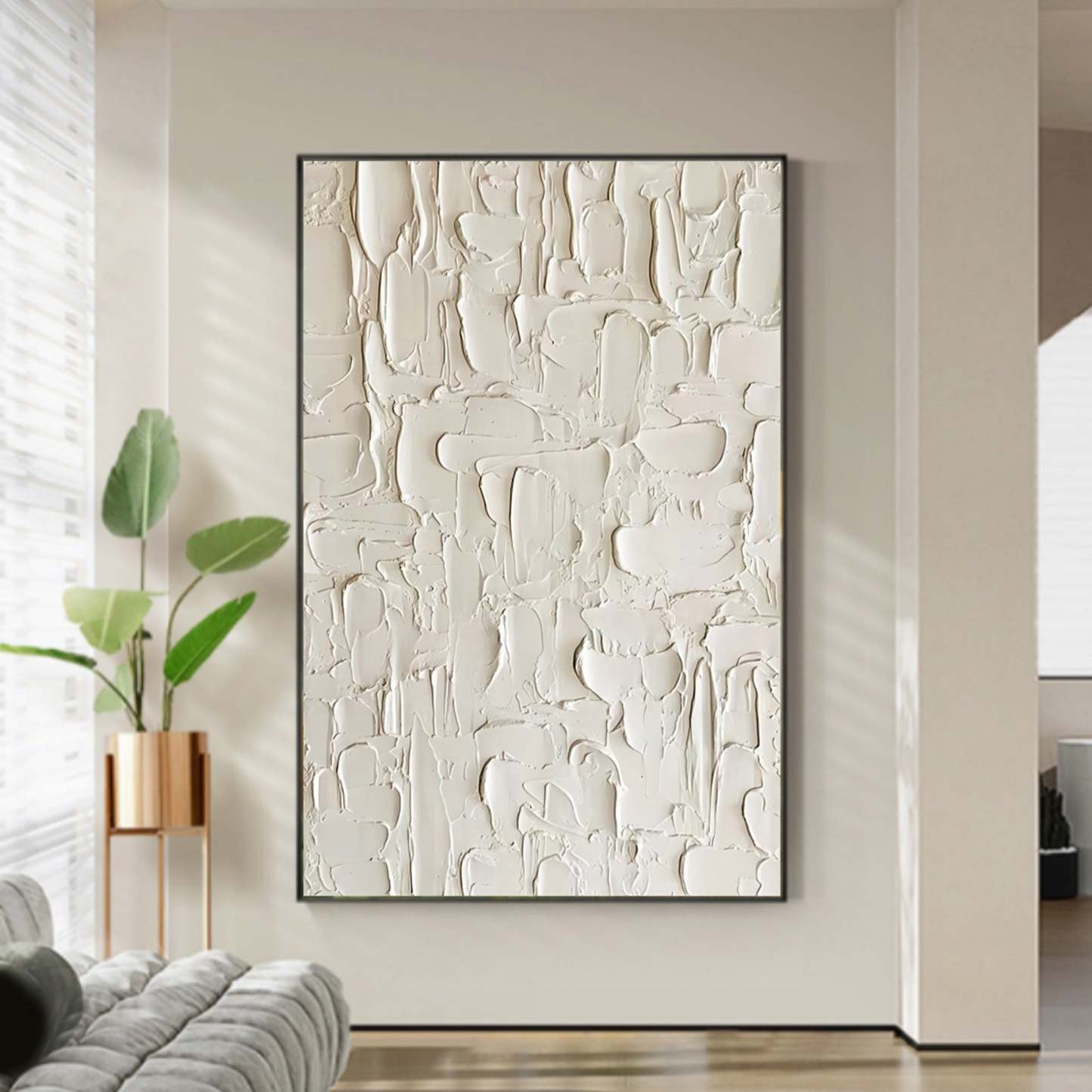 Arte Minimalista De Yeso #MS071