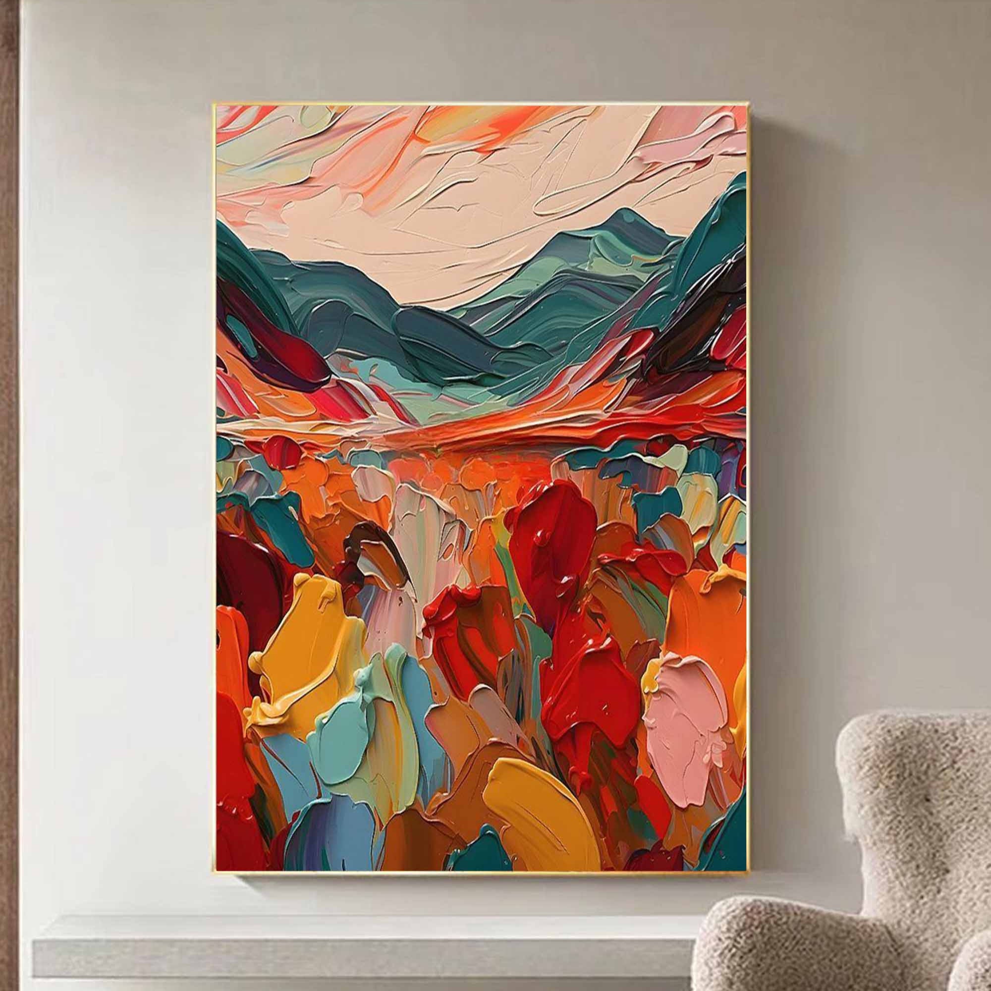 Arte Abstracto Colorido #MS063