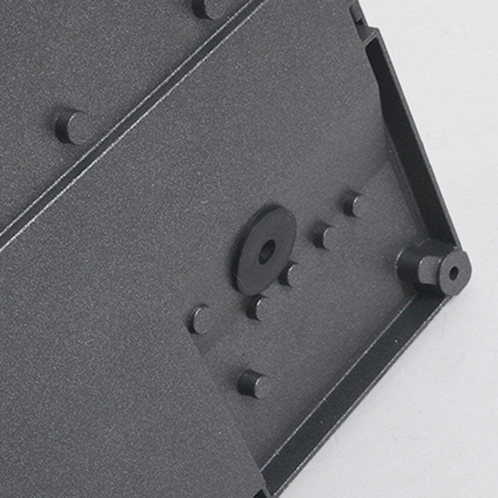 Orr Moderno Redondo Cuadrado Metal Aplique Exterior