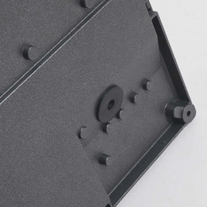 Orr Moderno Redondo Cuadrado Metal Aplique Exterior
