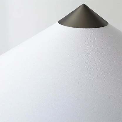 Axis Twin Post Cone Shade Metal Floor Lamp