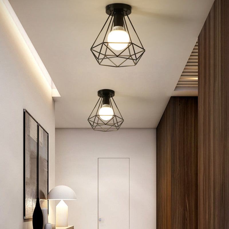 Herbert Moderno LED Luces de Techo Geometría Dormitorio Sala de Estar