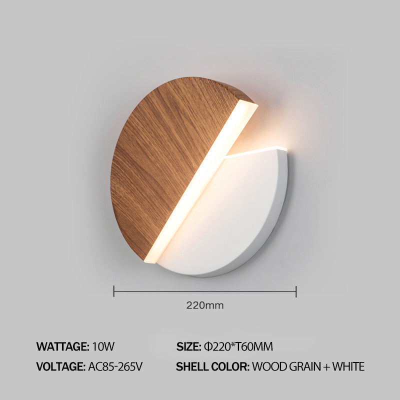 Drehbare Wall Lamp Blanco/Negro LED para Dormitorio y Salón