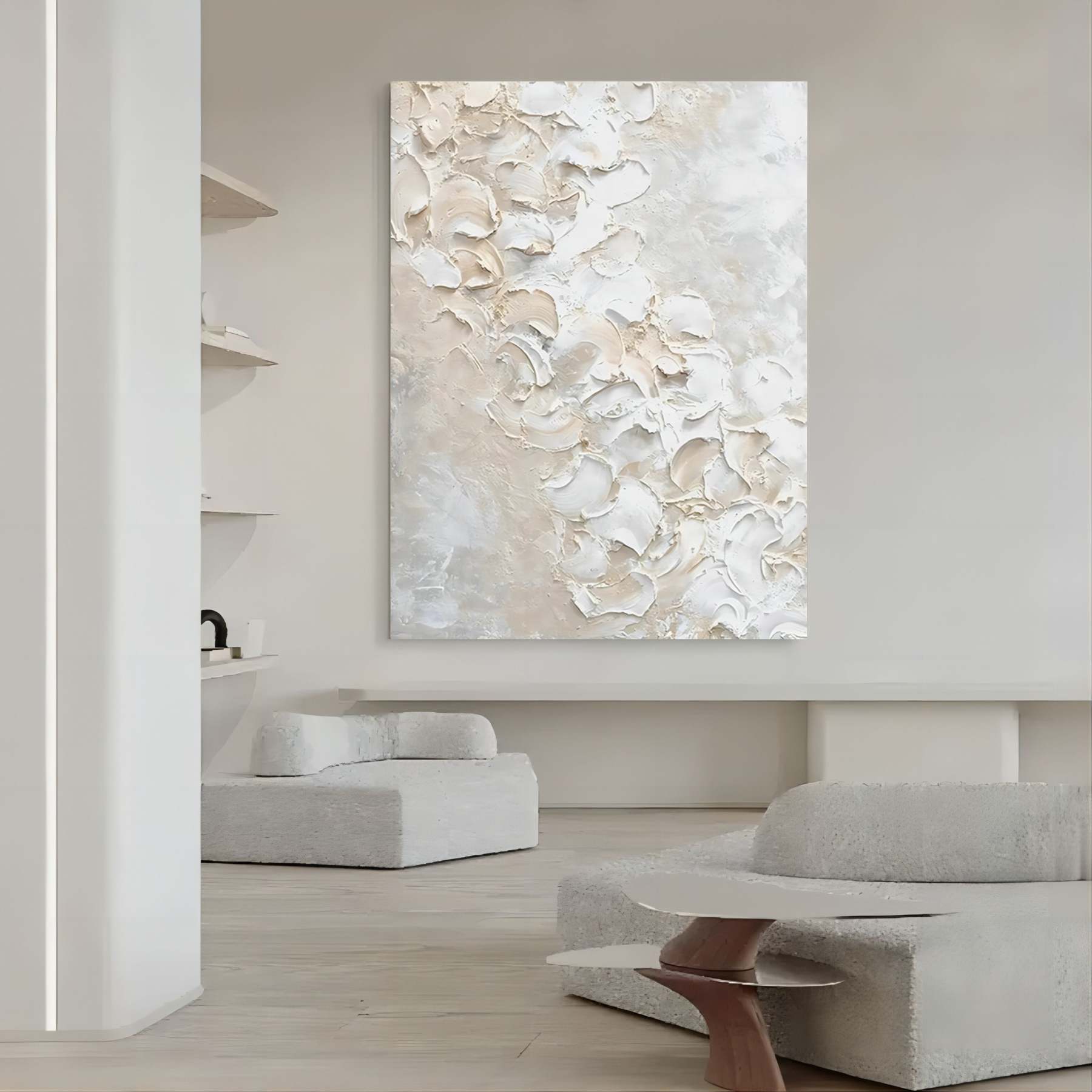 Arte Abstracto De Yeso #MS075