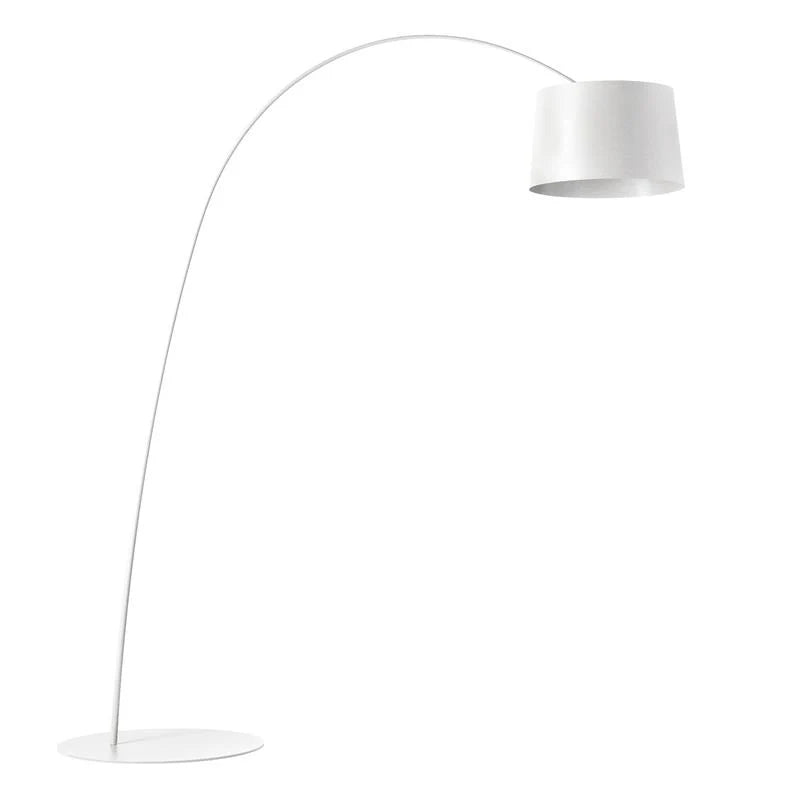 Axis Curved Drum Shade Floor Lamp