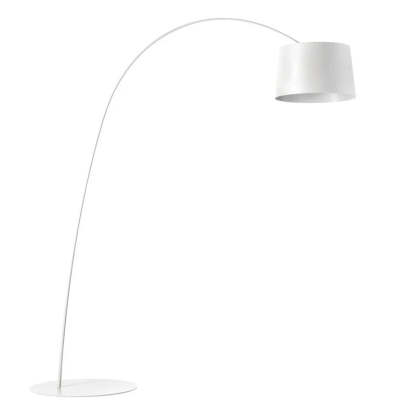 Axis Curved Drum Shade Floor Lamp