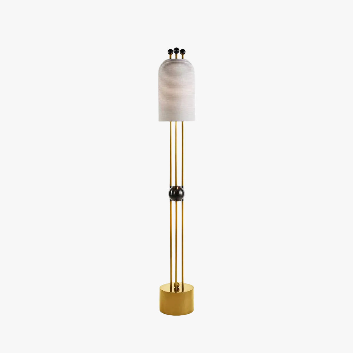 Retro Lantern Glass Floor Lamp