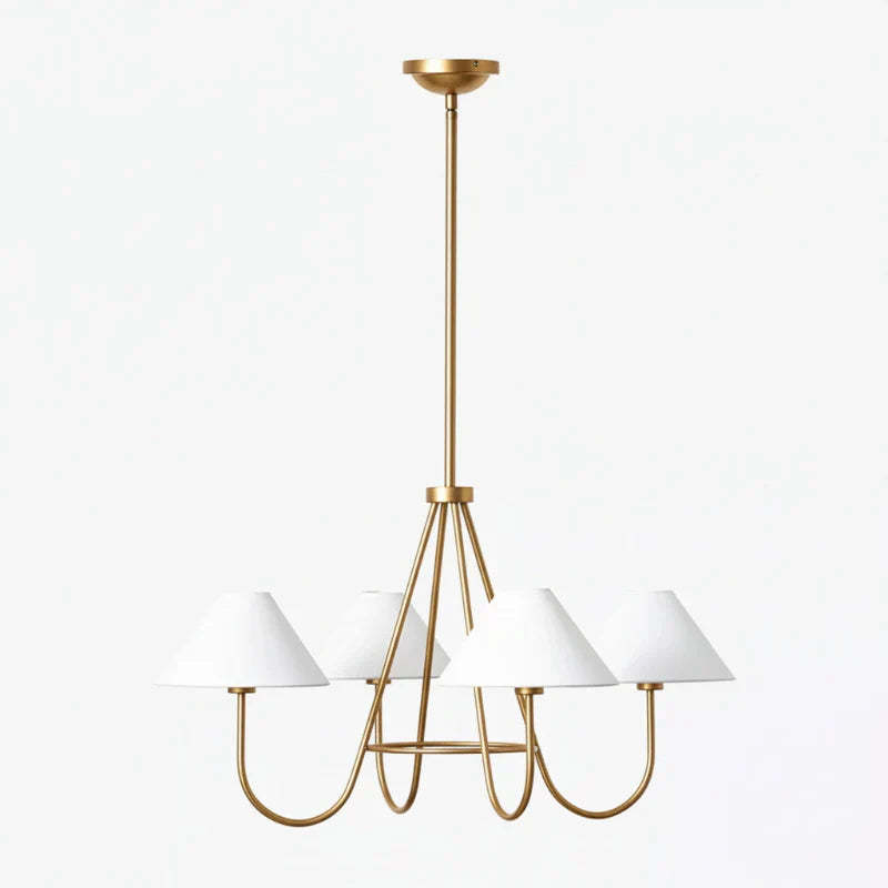 Axis Brass Chandelier