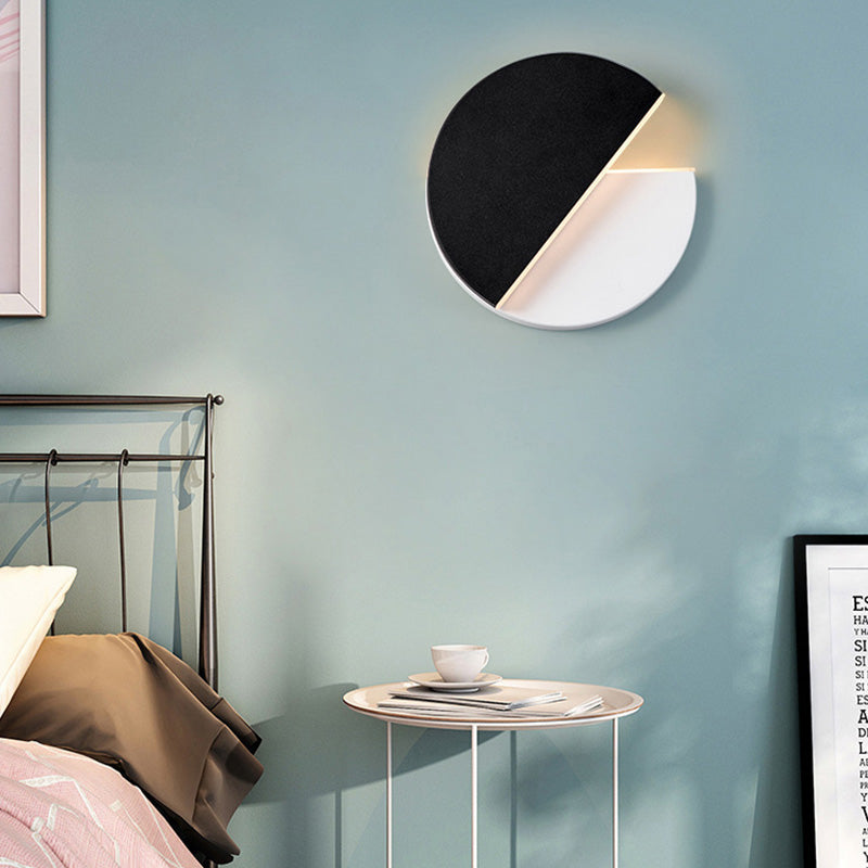 Drehbare Wall Lamp Blanco/Negro LED para Dormitorio y Salón