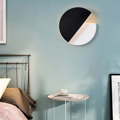 Drehbare Wall Lamp Blanco/Negro LED para Dormitorio y Salón