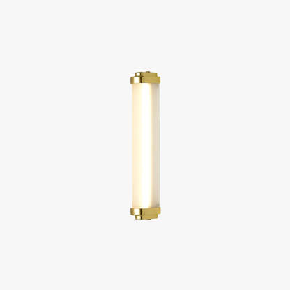 Edge Lámpara de pared Exterior Minimalista Negro Dorado y Plateado