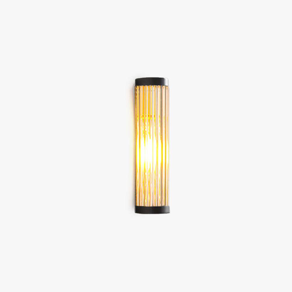 Orr Moderno Semicircular LED Aplique Exterior Negro Jardín Metal Vidrio