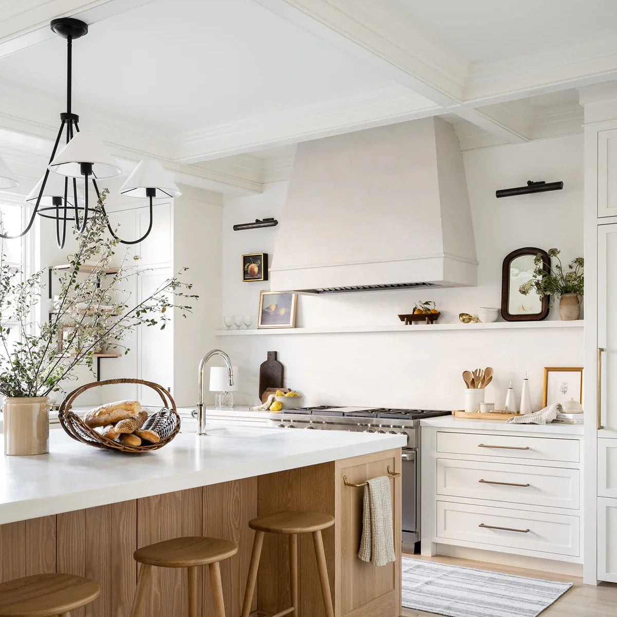 Axis Brass Chandelier