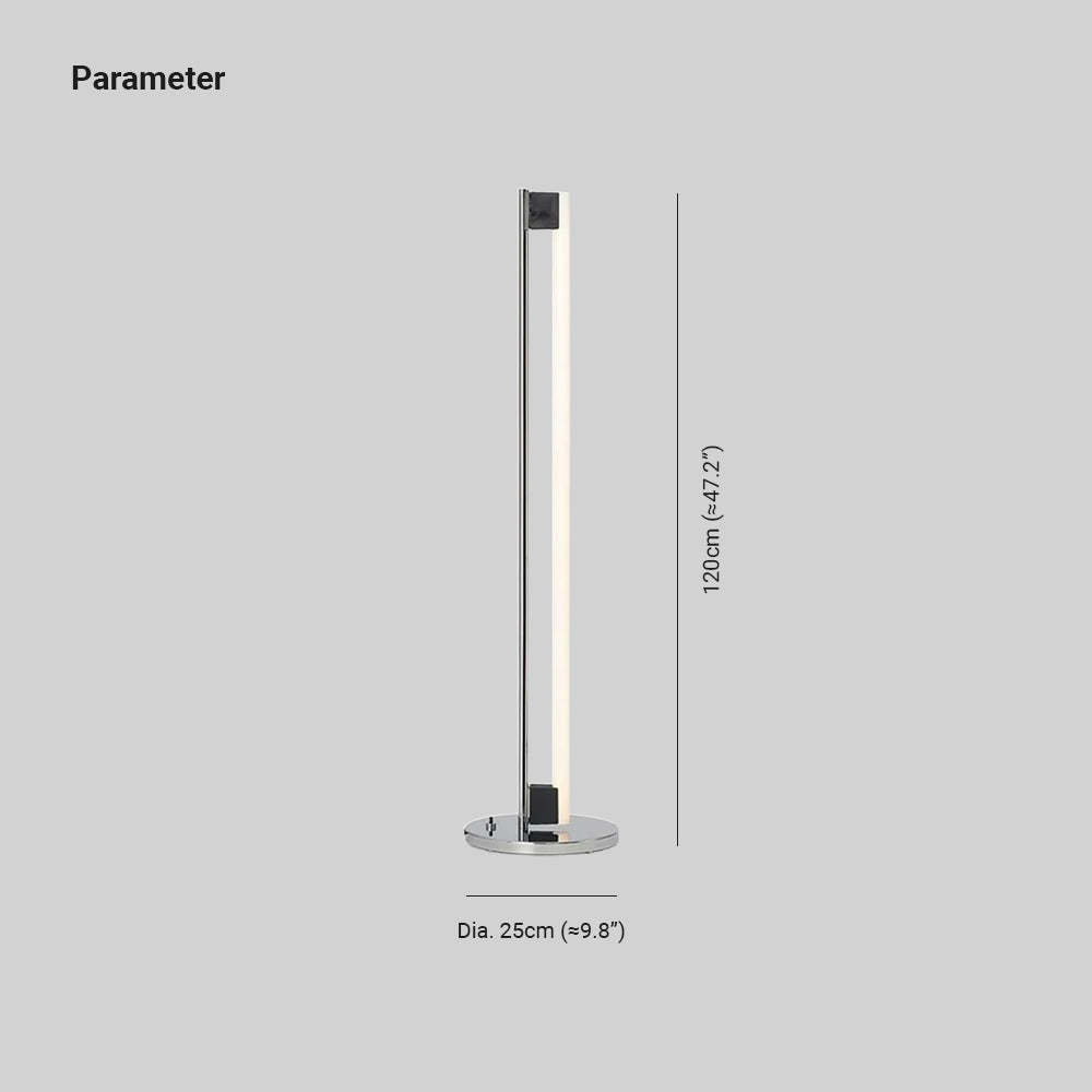 Axis Modern LED Tube Floor Lamp