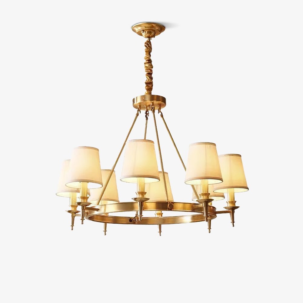 Artelux Antique Brass Chandelier