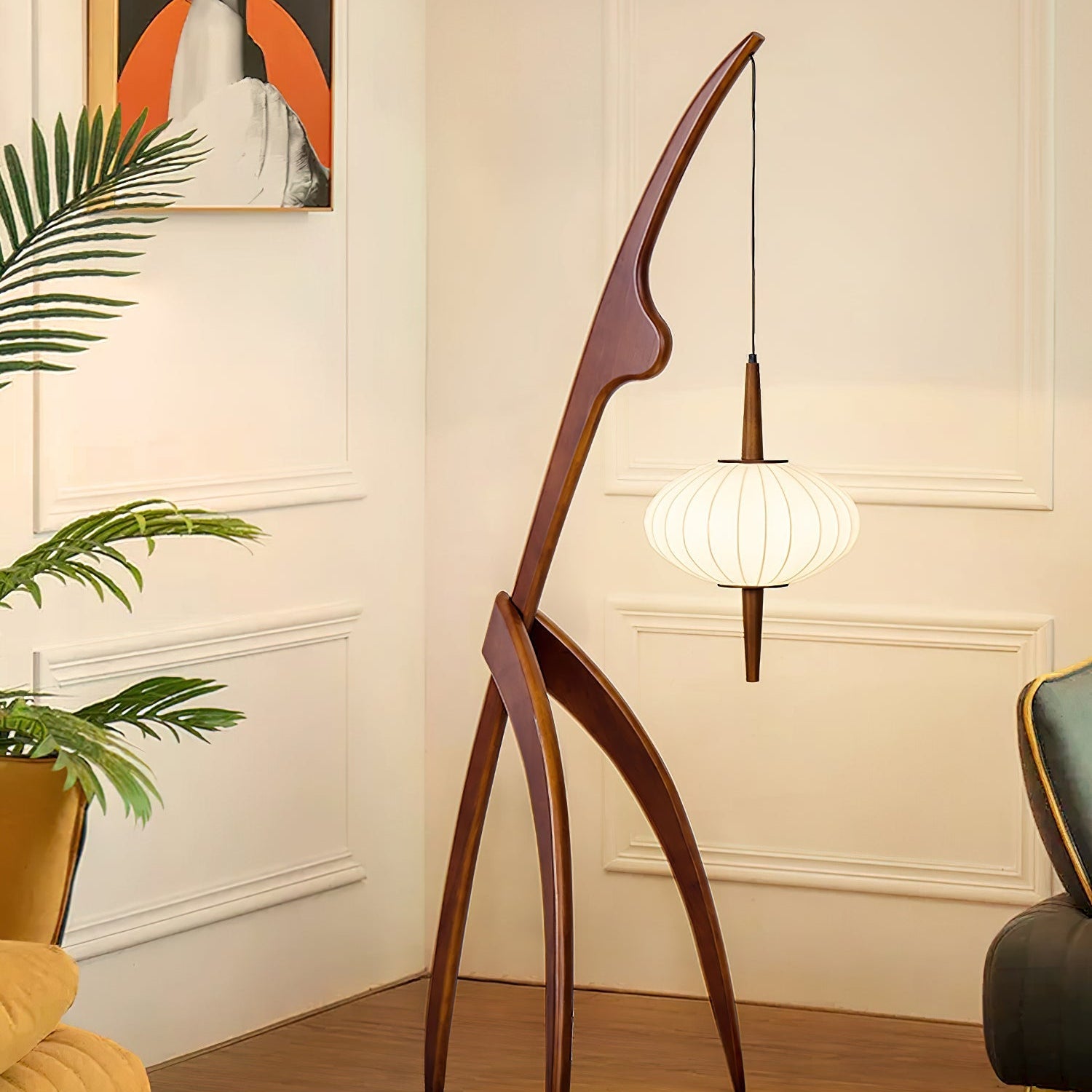 Retro Mante Religieuse Floor Lamp