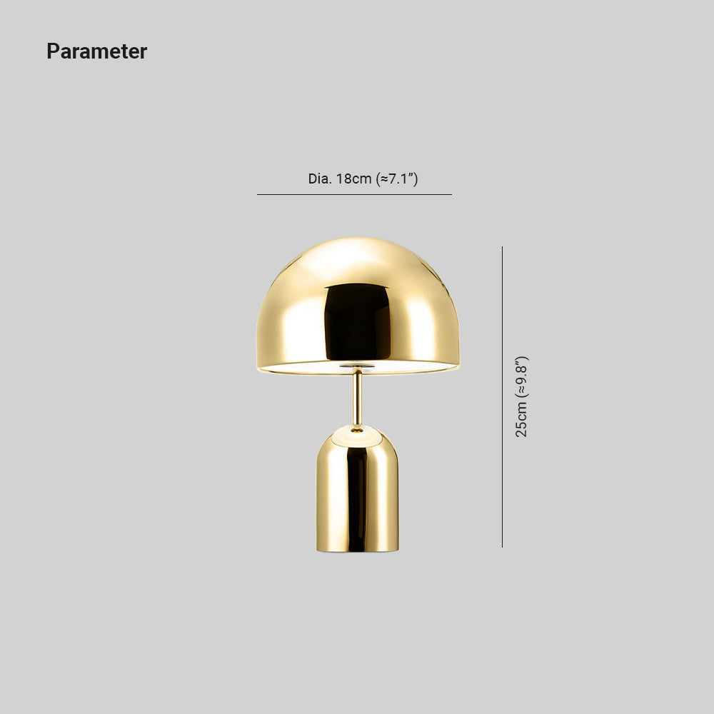 Retro Hongo Portátil Lámpara De Mesa