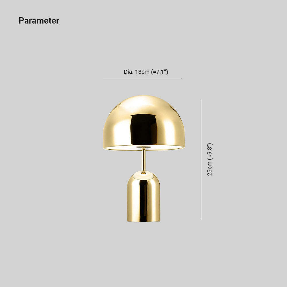 Retro Hongo Portátil Lámpara De Mesa