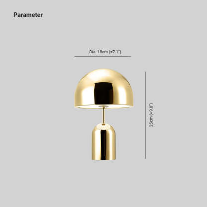 Retro Hongo Portátil Lámpara De Mesa