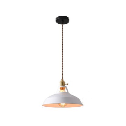 Morandi Nordica Metal LED Lámpara Colgante Negra/Blanca
