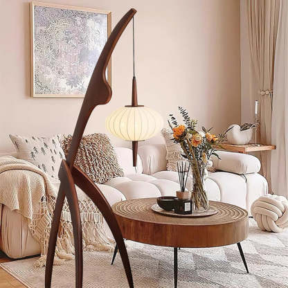 Retro Mante Religieuse Floor Lamp