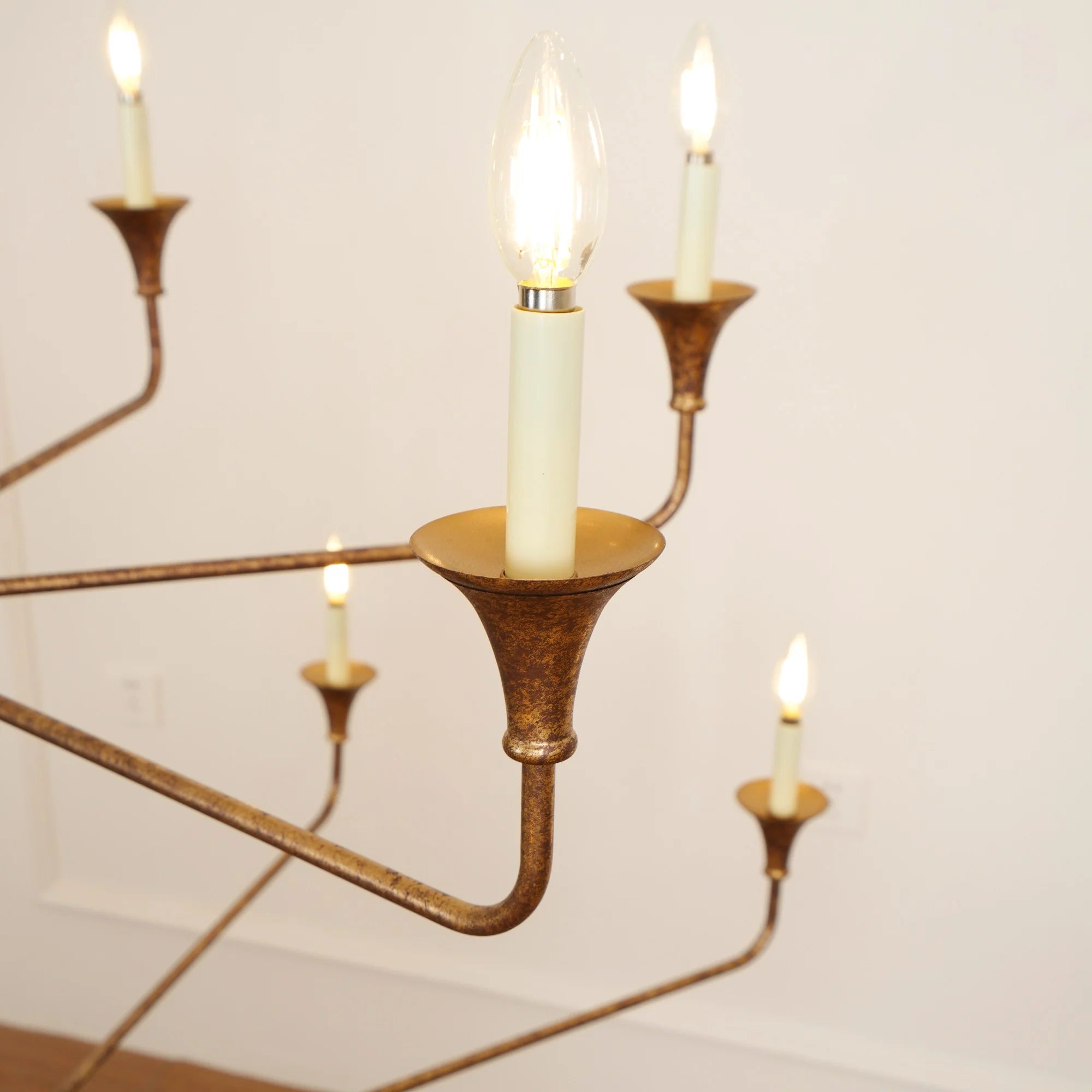 Axis Brass Chandelier