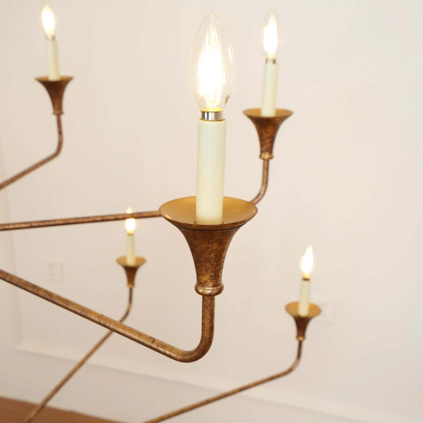 Axis Brass Chandelier