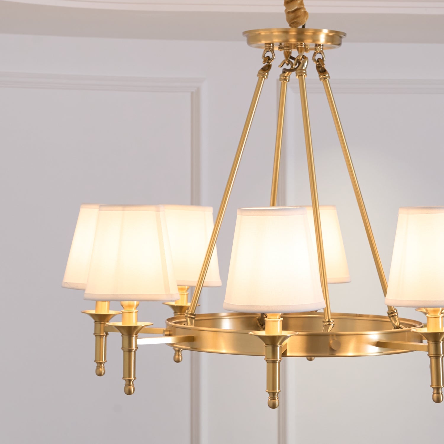 Artelux Antique Brass Chandelier