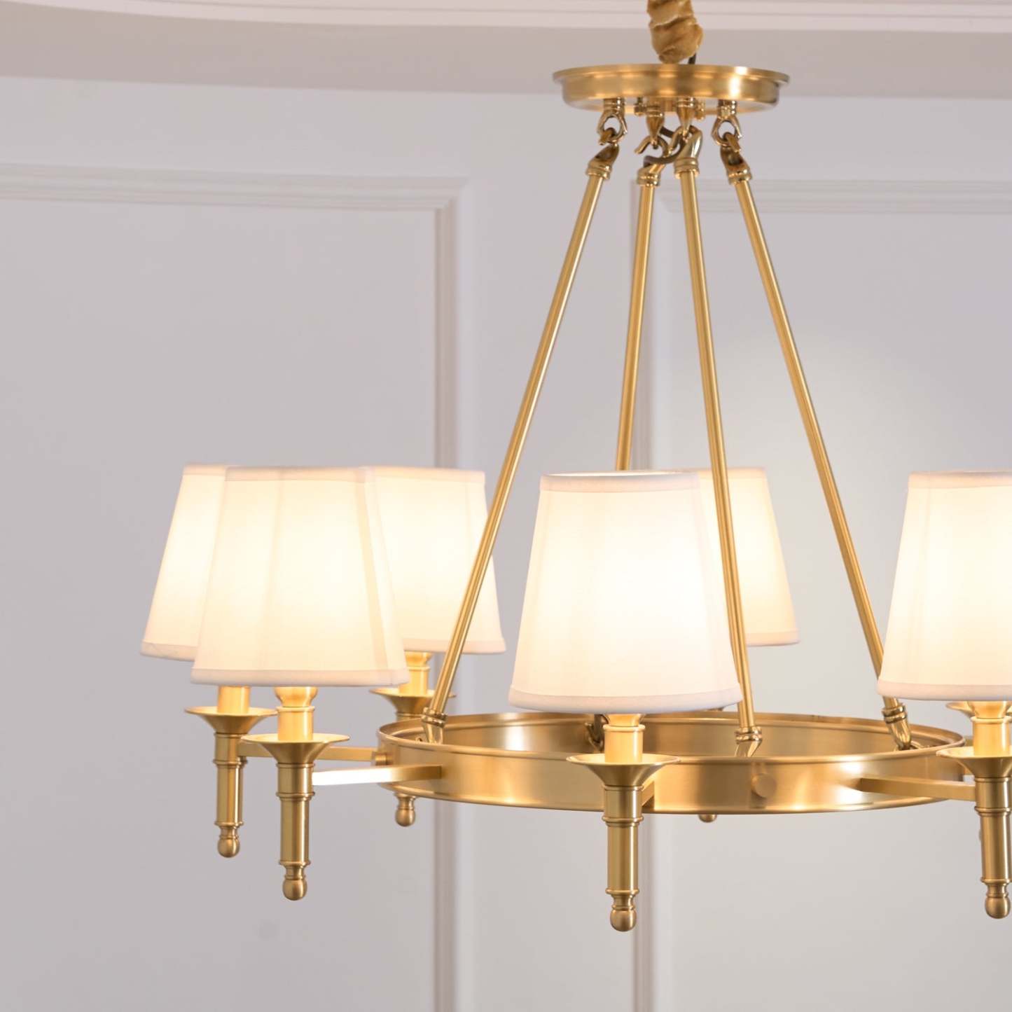 Artelux Antique Brass Chandelier