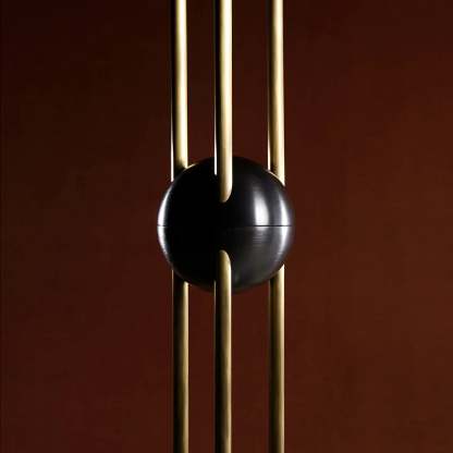 Retro Lantern Glass Floor Lamp
