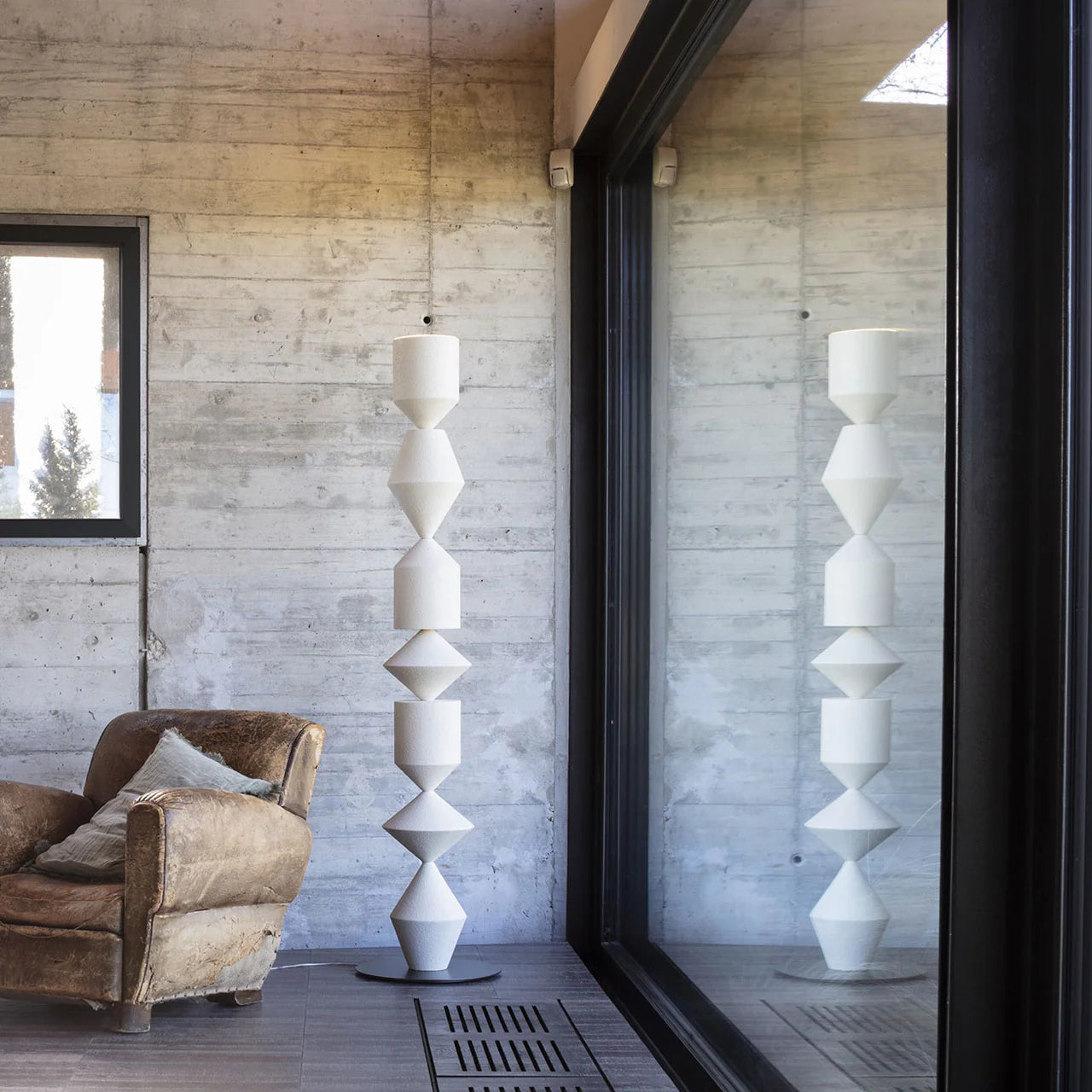 Drift Totem Tower Floor Lamp