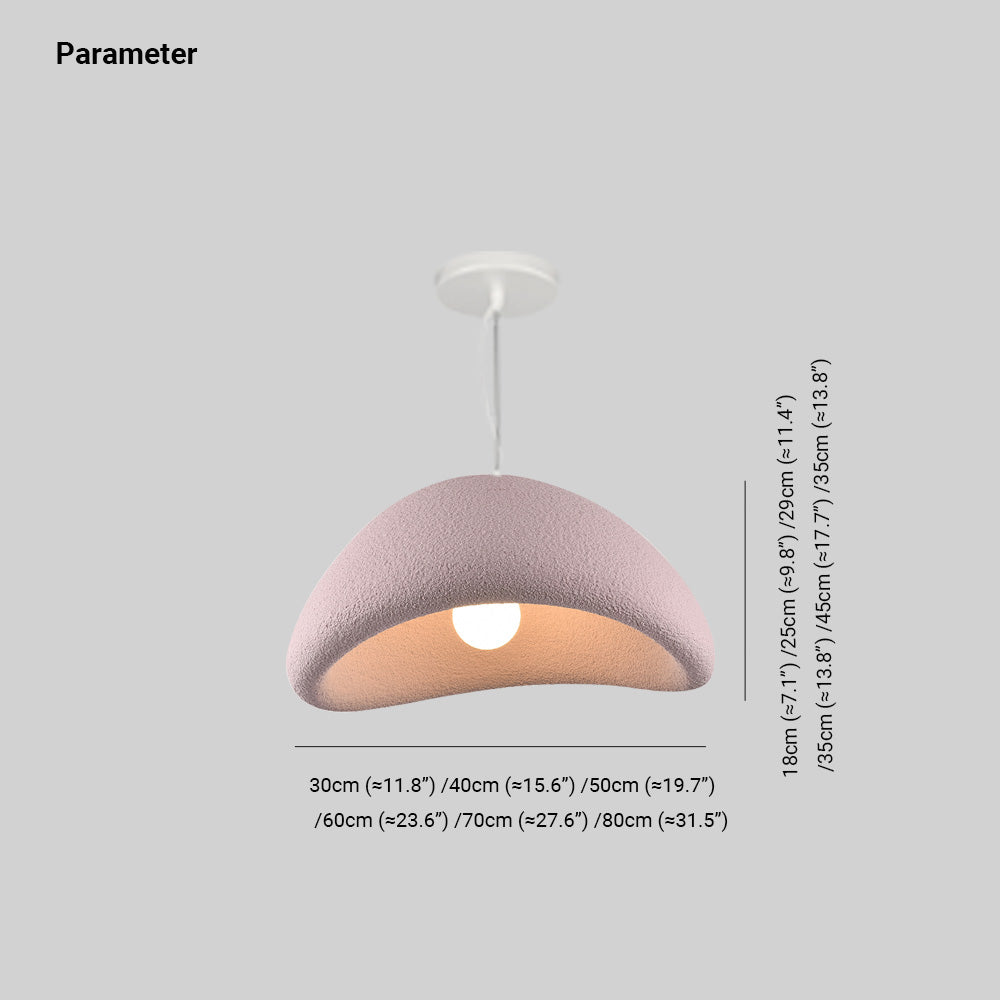 Byers Lámpara Colgante en Forma de Pan Dormitorio/Sala de Estar/Comedor Metal Poliestireno