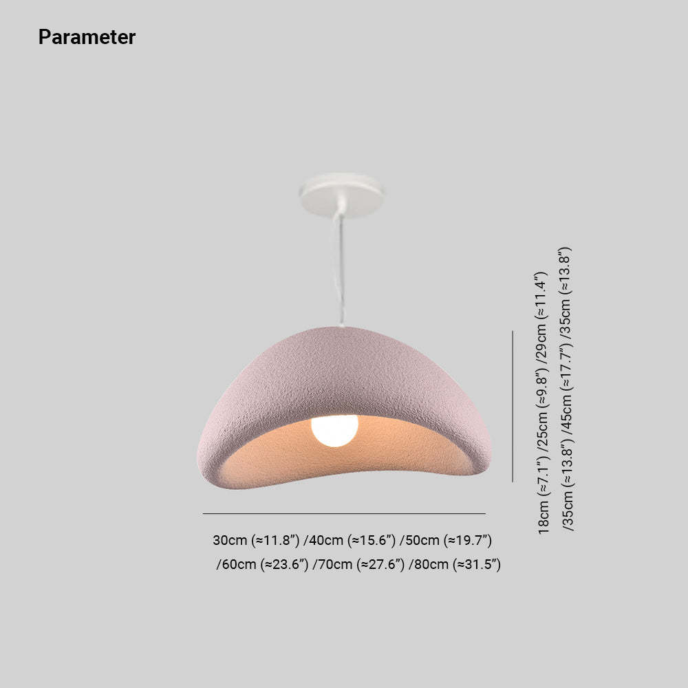 Byers Lámpara Colgante en Forma de Pan Dormitorio/Sala de Estar/Comedor Metal Poliestireno