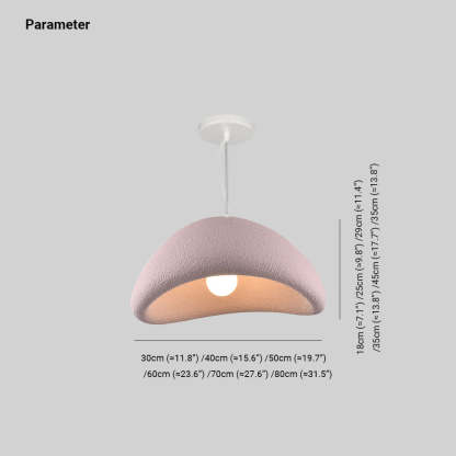 Byers Lámpara Colgante en Forma de Pan Dormitorio/Sala de Estar/Comedor Metal Poliestireno