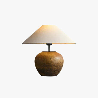 Hakka Ceramic Linen Table Lamp