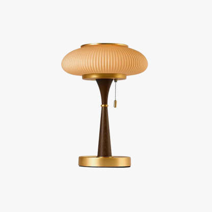Drift Wood and Glass Table Lamp