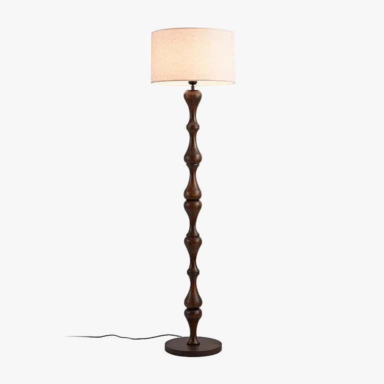 Drift Walnut Wood Floor Lamp