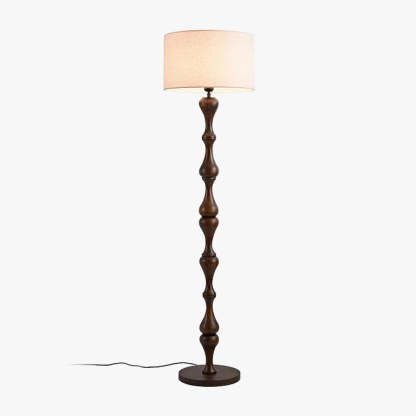 Drift Walnut Wood Floor Lamp