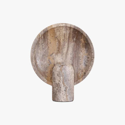 Dune Travertine Stone Table Lamp