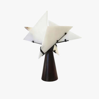 Dune Alabaster Geometric Table Lamp
