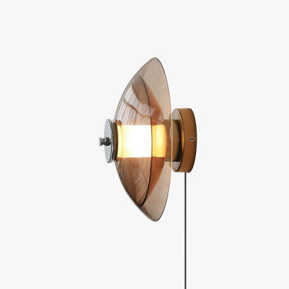 Verona Flying Saucer Plug-In Wall Light