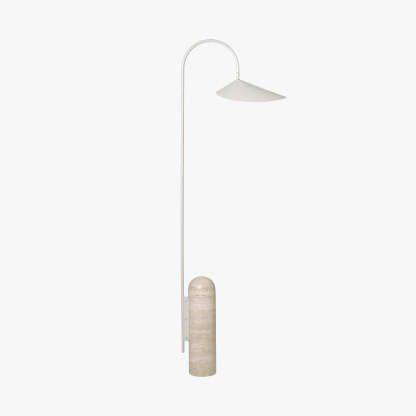 Dune Marble Metal Floor Lamp