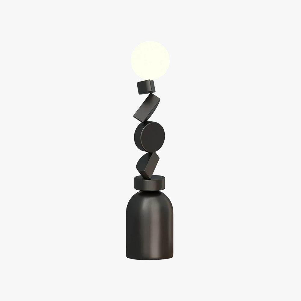 Retro Totem Block Floor Lamp