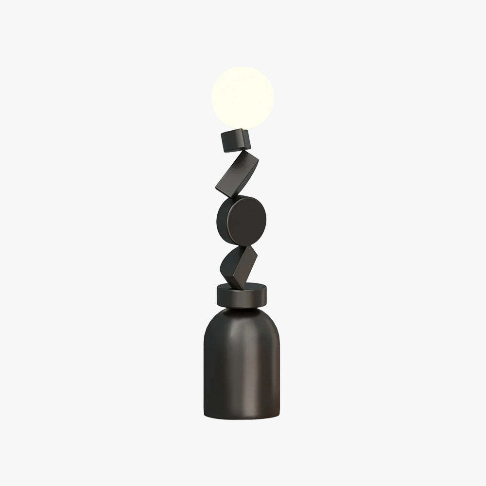 Retro Totem Block Floor Lamp
