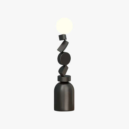 Retro Totem Block Floor Lamp
