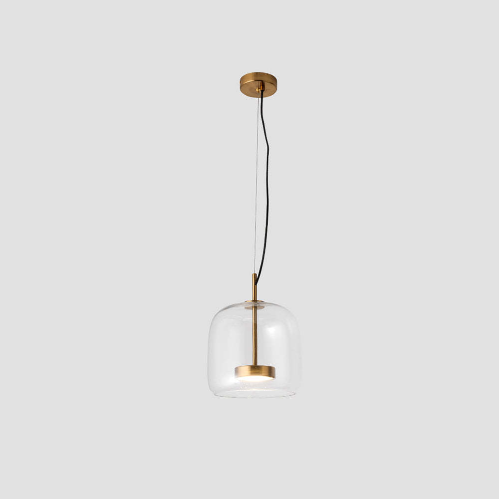 Moderna Minimalsita Anilla Metal Lámpara Colgante Salón | Las Sola