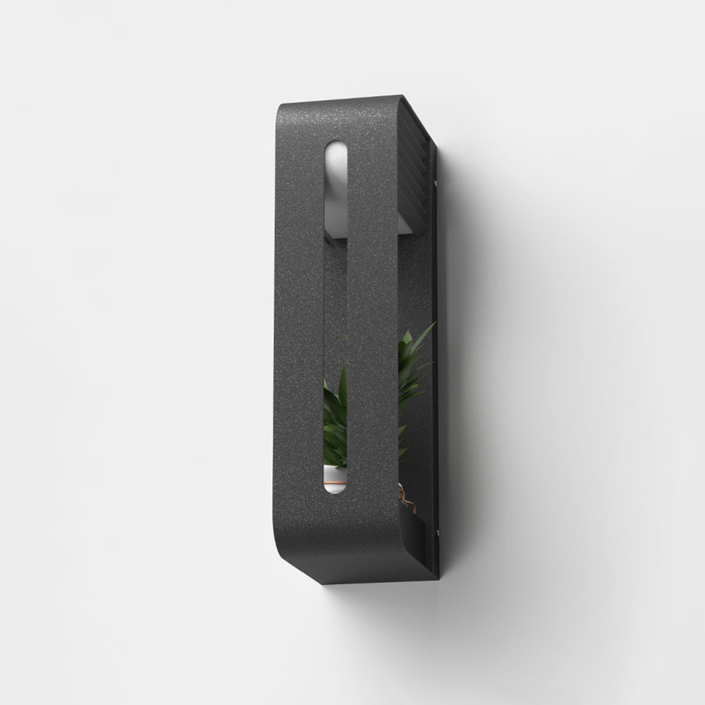 Orr  Plantas Lámpara de Pared Exterior  Metal  Jardín  Pasillo  Terraza