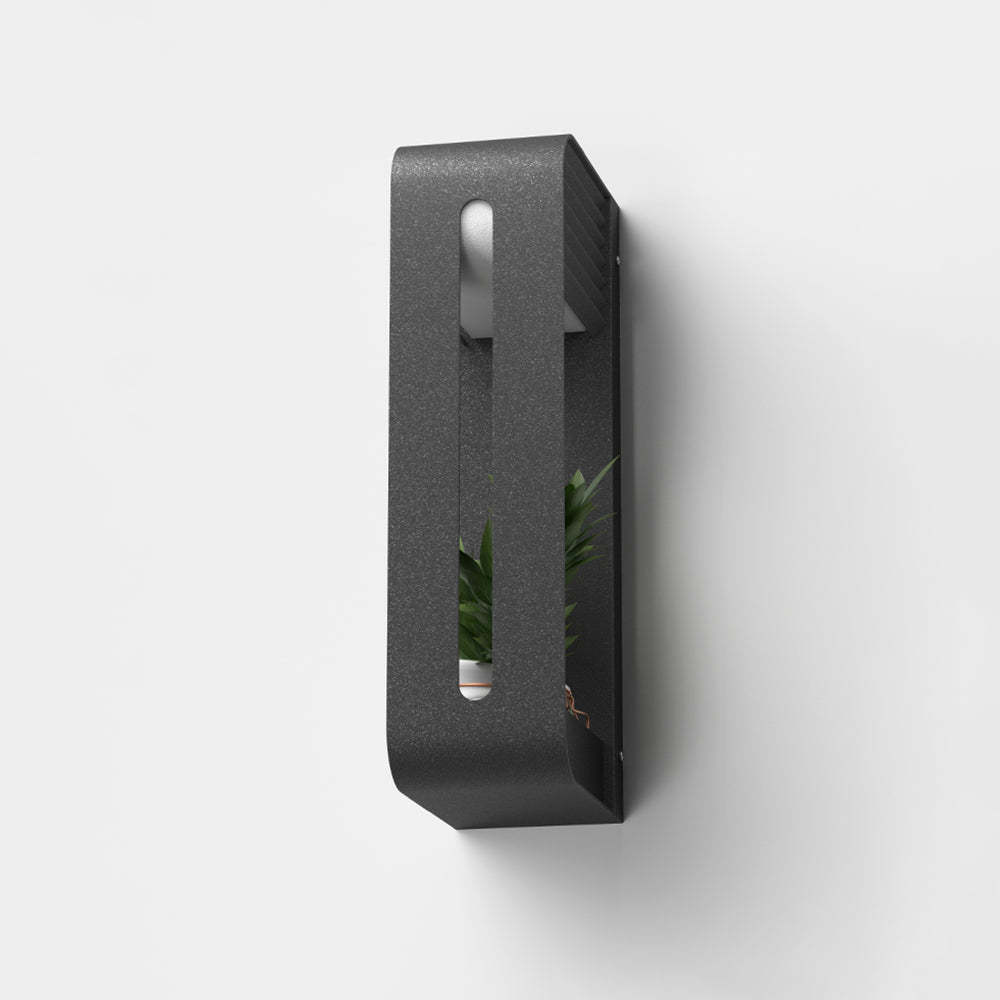 Orr  Plantas Lámpara de Pared Exterior  Metal  Jardín  Pasillo  Terraza
